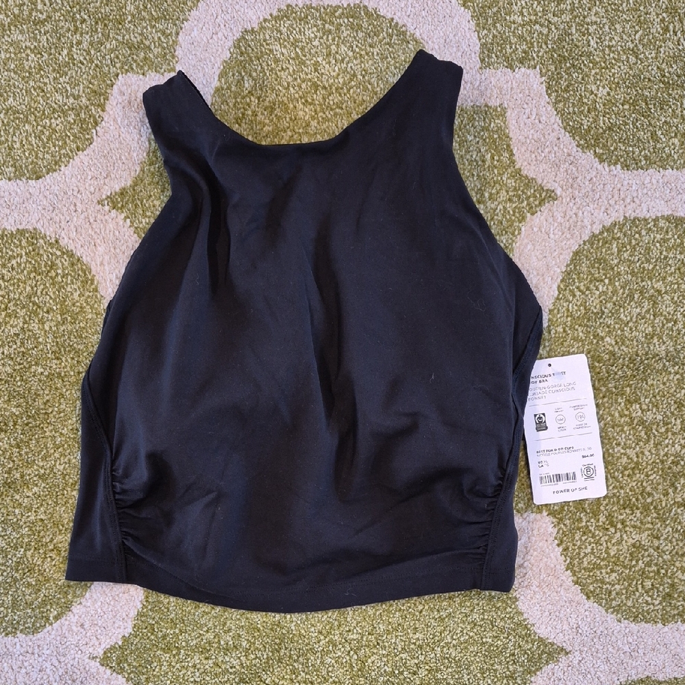 NWT Athleta Conscious Crop Twist Bra XL